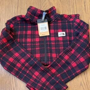 NWT The North Face Gordon Lyons Quarter Zip Size Small
